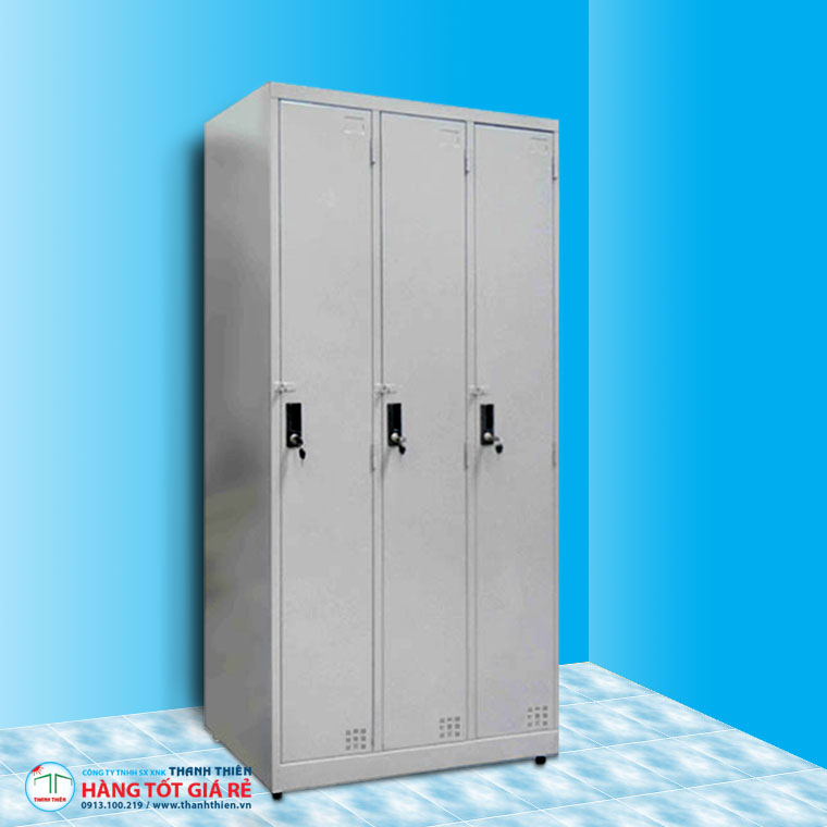 Tủ locker 3 cánh TLK 02