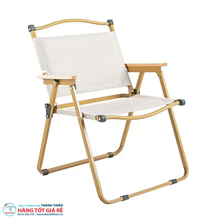 Ghế xếp cafe vải dù và lưới Textilene — 2 dòng phổ biến cho quán ngoài trời