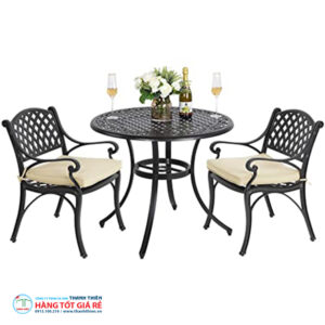 bộ bàn ghế nhôm đúc sân vườn GN88 - Ảnh 2