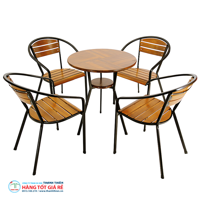 Ghế cafe GCG 048 đặt ngoài trời