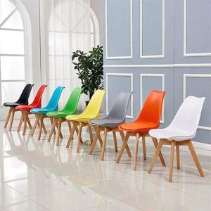 Bộ bàn ghế eames GCP 033* - Ảnh 6