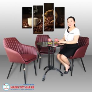 Bộ bàn ghế cafe GCN 022 - Ảnh 2