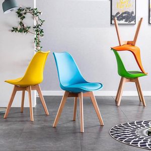 Bộ bàn ghế eames GCP 033* - Ảnh 4