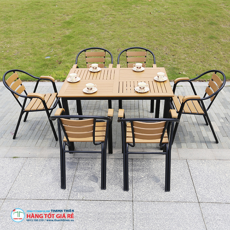 Khung nhôm sơn tĩnh điện bền đẹp của ghế GNĐ 024A
