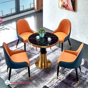 Bàn caffe cao cấp mạ vàng - Ảnh 4