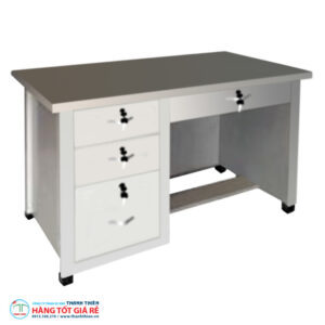 Bàn sắt văn phòng 4 hộc kéo BVP 01
