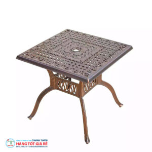 Bàn nhôm đúc BN 006 (80*80cm) - Ảnh 2