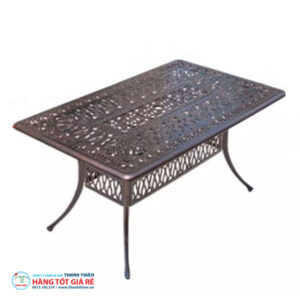 Bàn nhôm đúc BN (90*150cm) - Ảnh 2