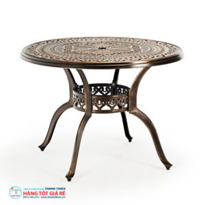 Bàn nhôm đúc BN 010 (1m20) - Ảnh 2