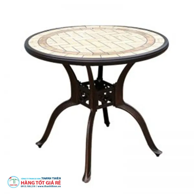 Bàn nhôm mặt đá BN 023 - Ảnh 1