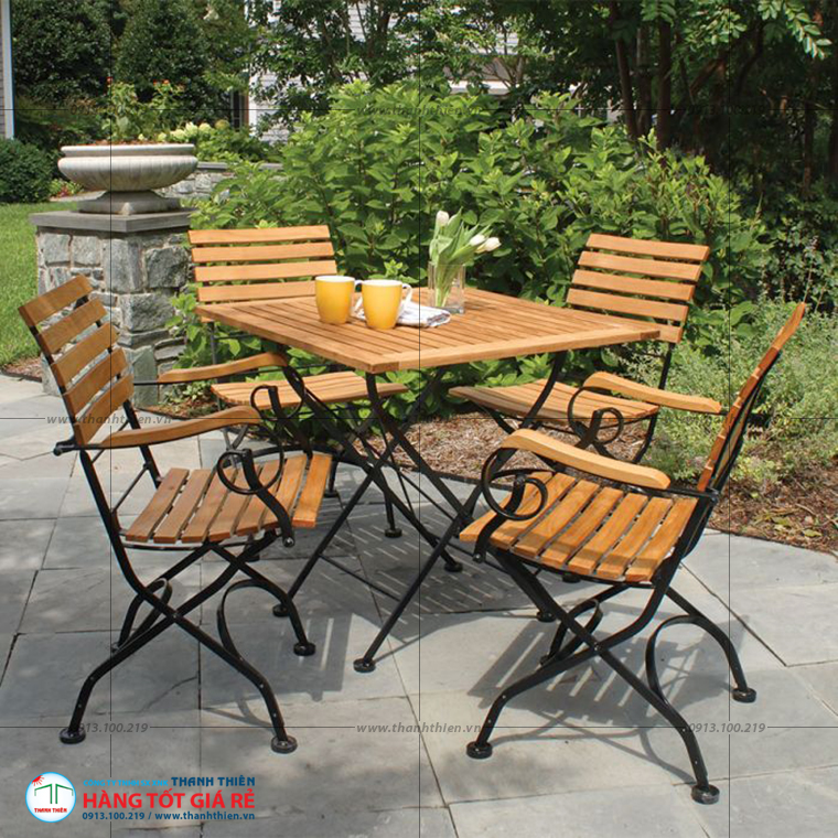 Bảng giá bàn ghế café ngoài trời