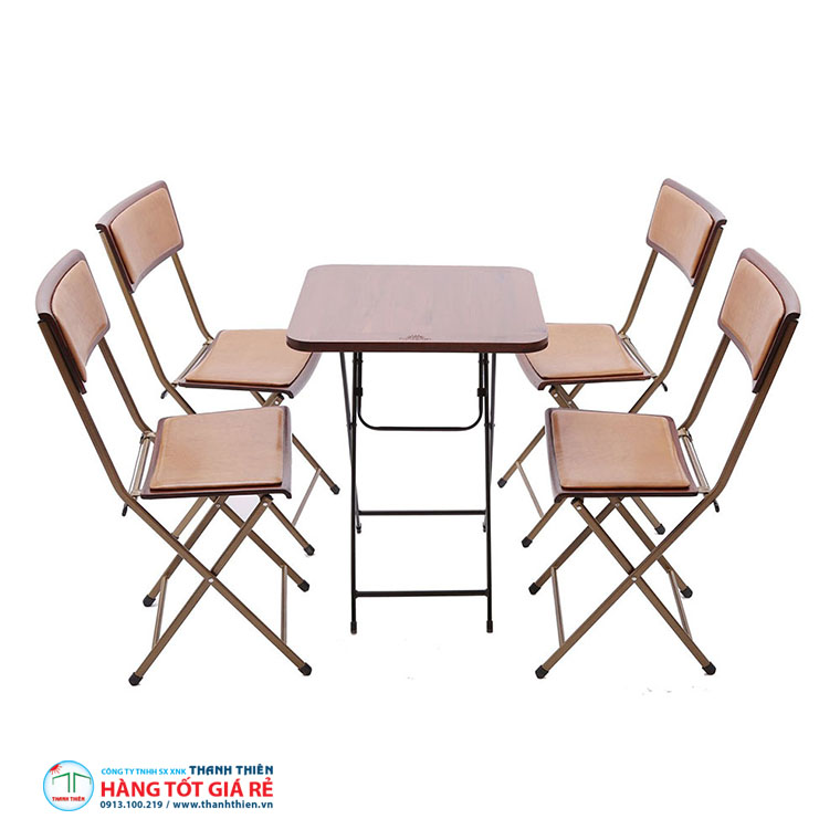 Các mẫu bàn ghế cafe xếp mini đẹp