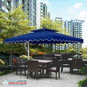 Dù vuông che nắng ngoài trời 3m5x3m5 - Ảnh 10