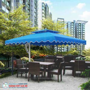Dù vuông che nắng ngoài trời 3m5x3m5 - Ảnh 4