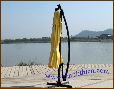 Dù treo khung nhôm chịu lực