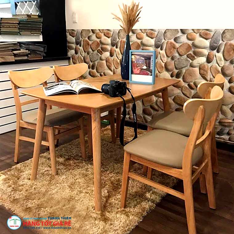 Ghế gỗ Mago GCG‑001 kiểu dáng hiện đại, thoải mái khi ngồi