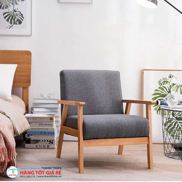 Giuong va sofa chat luong, thiet ke hien dai cho nha o va khach san Ghế sofa cafe GSF 002 - Ảnh 1