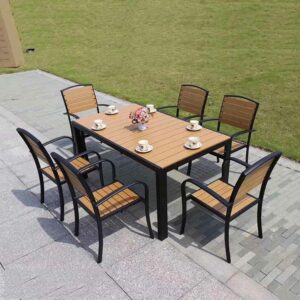 Bộ bàn 6 ghế nhôm GN 053 - Ảnh 2