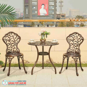 Bộ bàn ghế nhôm đúc GN 55b - Ảnh 2