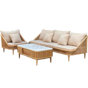 sofa gỗ đơn GSF 058 - Ảnh 2