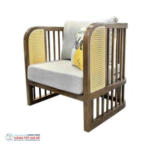 Sofa gỗ tựa mây GSF 057