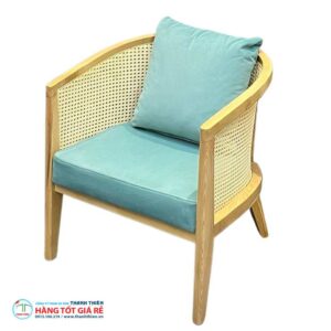 Sofa gỗ tựa mây GSF 055 - Ảnh 2