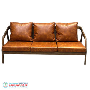 Ghế sofa cafe 3 chố GSF 010 nâu