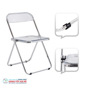 Ghế Gấp Trong Suốt Acrylic (Nhập Khẩu ) - Ảnh 4