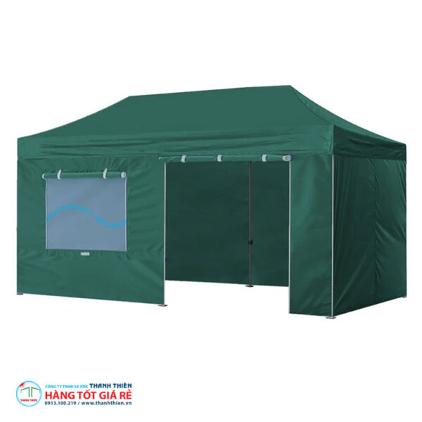 Lều Xếp 3x6m Có Vách