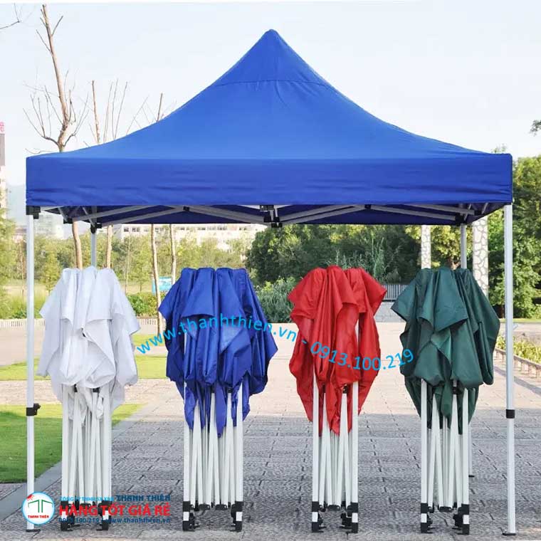 Khung lều xếp 3m x 3m chịu lực cao