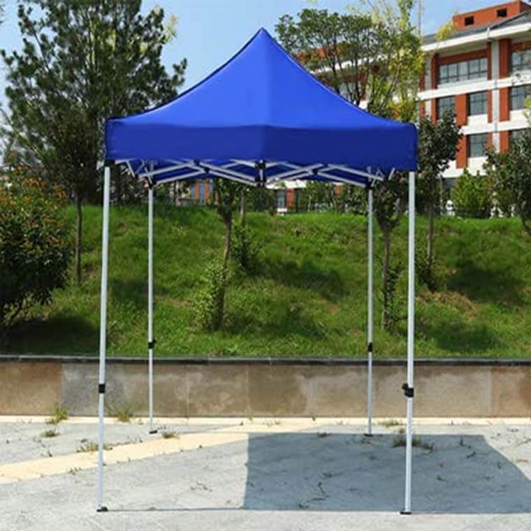 Lều 2x2m màu xám chống tia UV, gấp gọn