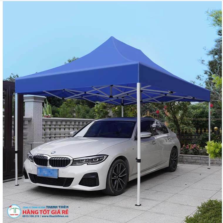 Gian hàng lưu động sử dụng lều xếp 3×4.5m