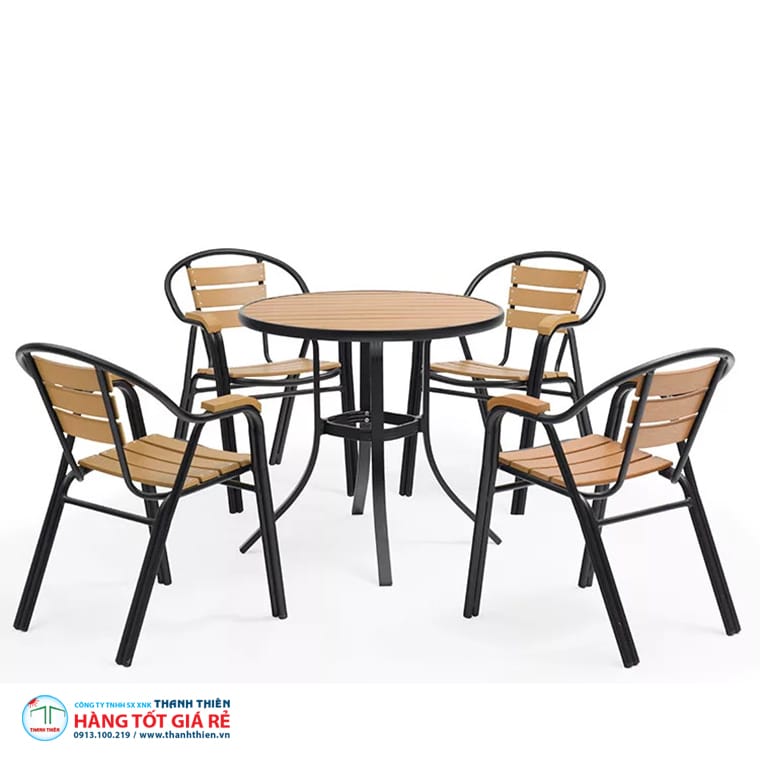 Tuyệt phẩm bàn ghế cafe sân vườn đẹp nhất, hút mắt mọi ánh nhìn 3 Kinh nghiệm mua bàn ghế cafe sân vườn
