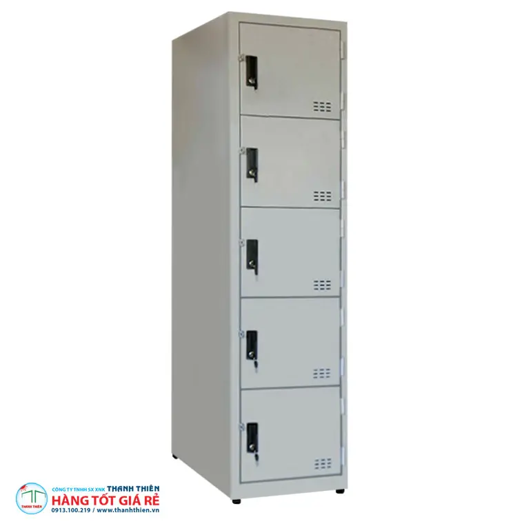Tủ sắt locker 5 ngăn TLK 18 - Ảnh 2