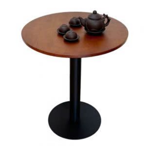 Bàn tròm mặt gỗ 033