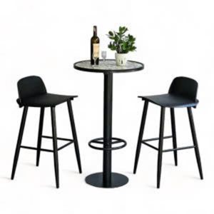 Bàn cafe bar cao 105 cm