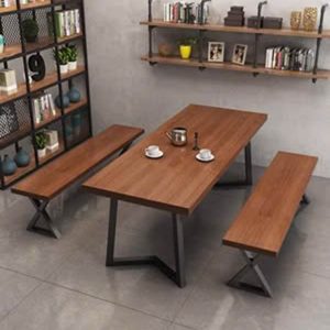 Bàn gỗ chữ nhât 041 - Ảnh 4