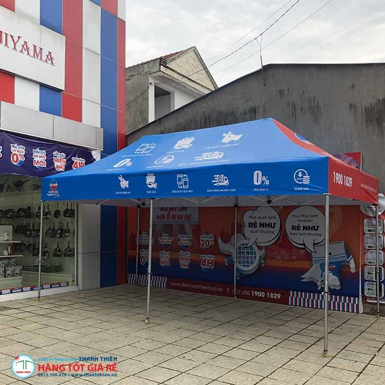 Thanh Thiên – Đơn vị cung cấp lều xếp di động uy tín tại TP.HCM