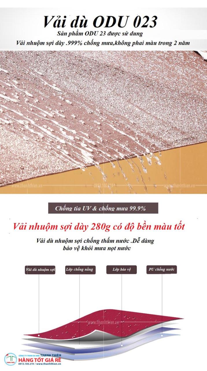 Tiêu Chí Lựa Chọn Ô Dù Che Nắng Mưa Chất Lượng