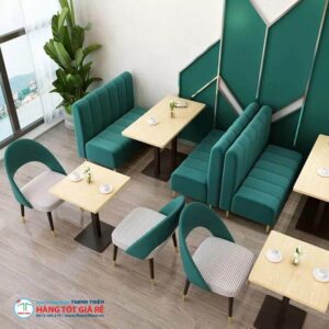 Ghế băng cafe sofa GSF 004 - Ảnh 3