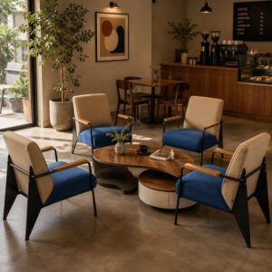 Bộ Ghế nệm caffe GSF 028
