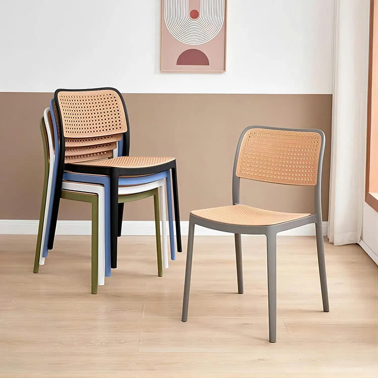 Ghe cafe nhua Holly gia may 6a