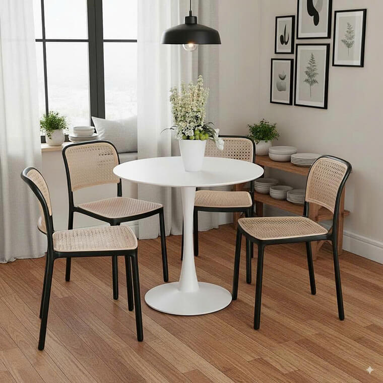 Ghe cafe nhua Holly gia may 8