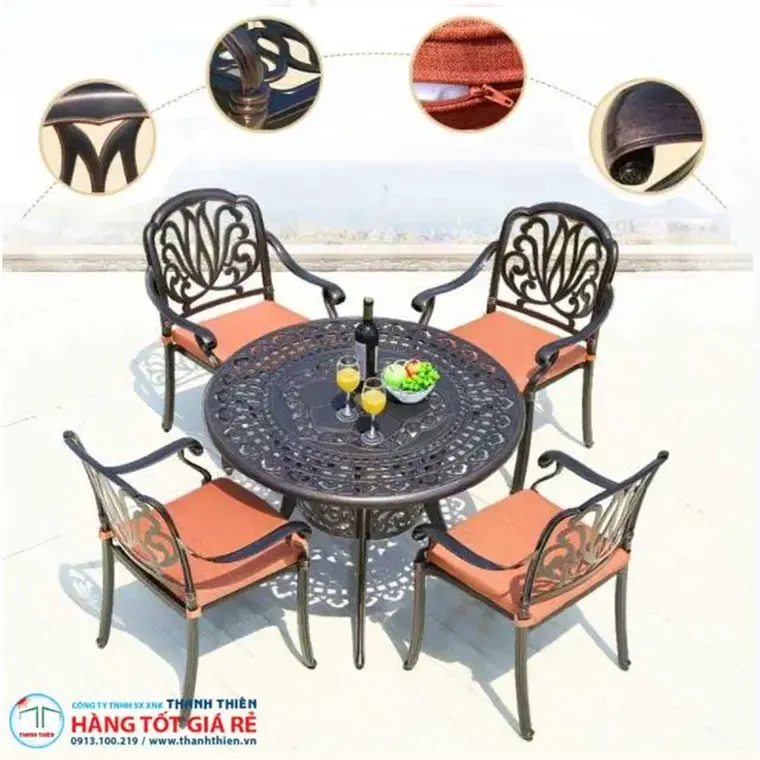 Khớp nối nhôm đúc không mối hàn chống gỉ Khớp nối nhôm đúc liền khối, không có mối hàn nên không có điểm yếu ăn mòn